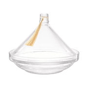 Marokkanischer Servier-Tajin aus Glas 30cm
